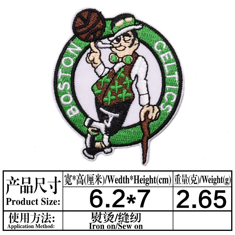 Wholesale team logo embroidered cloth stickers  DIY patches OLY Exclusive