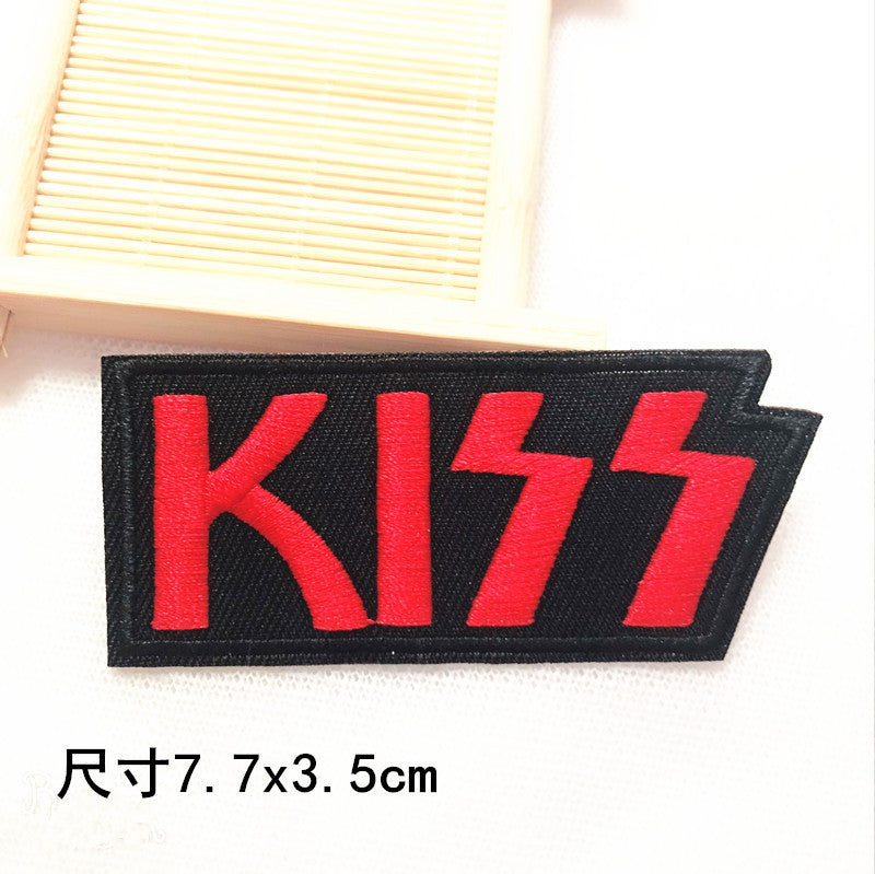 Wholesale 10pcs Large size digital cloth badge shoes and hats decorative DIY