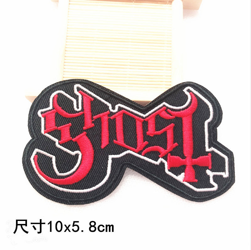 Wholesale 10pcs Large size digital cloth badge shoes and hats decorative DIY