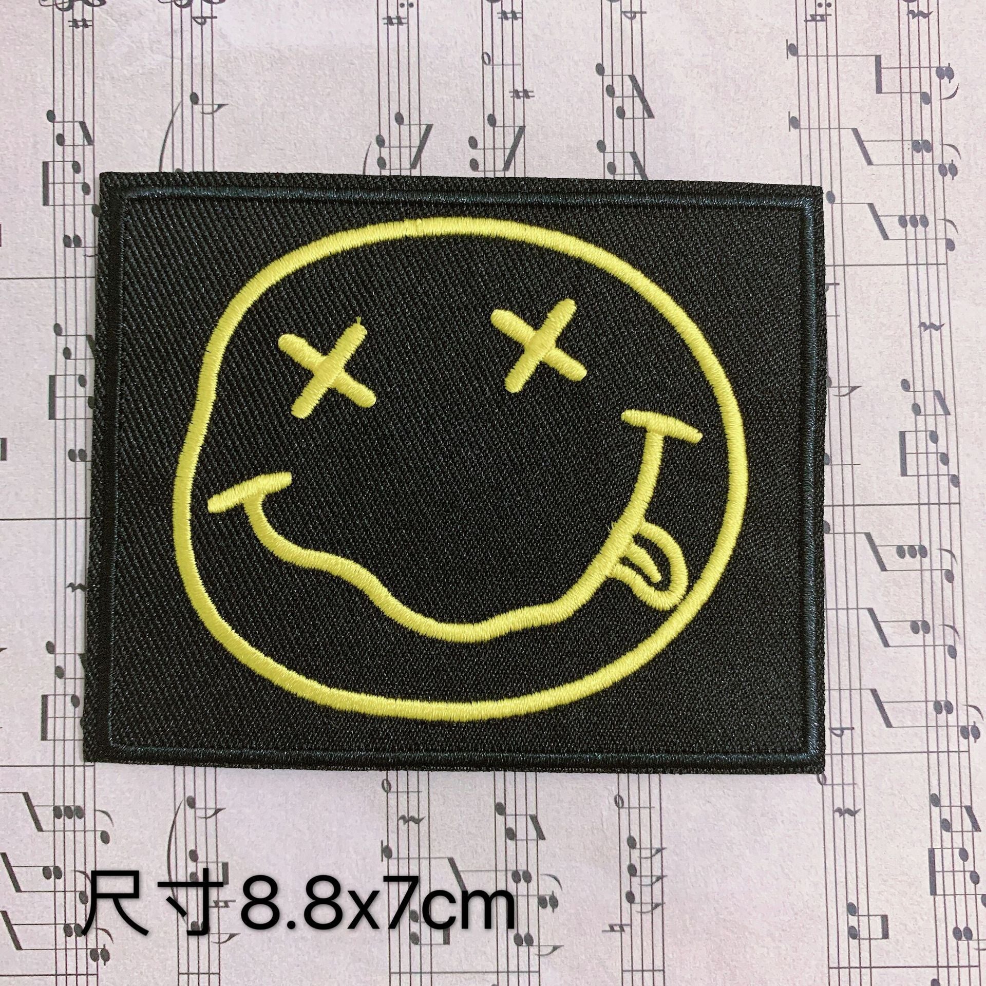 Wholesale 10pcs Colorful Clothes Patch Punk Badge Badge Badge Cloth Stickers DIY Stickers