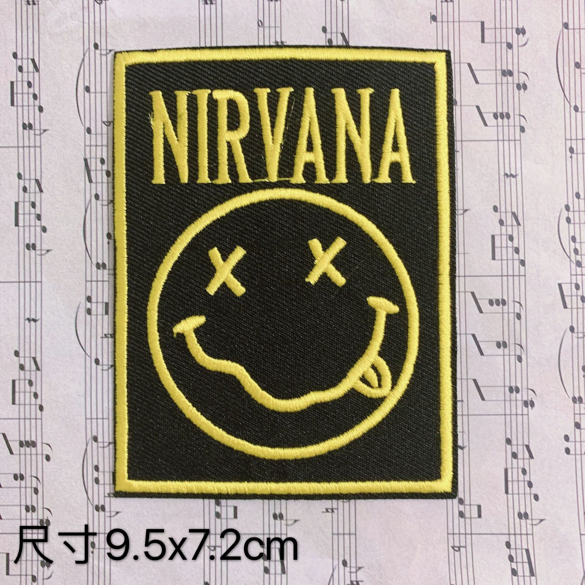Wholesale 10pcs Colorful Clothes Patch Punk Badge Badge Badge Cloth Stickers DIY Stickers