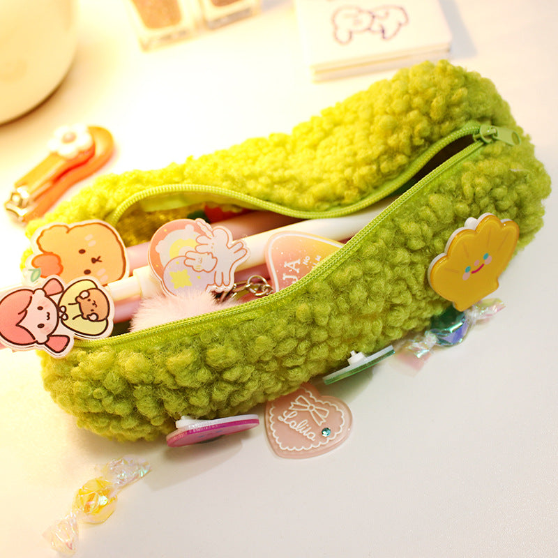 Wholesale Lamb Plush Pen Bags