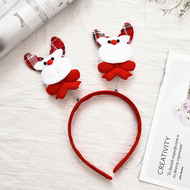 Wholesale Christmas Decorative Cloth Headbands