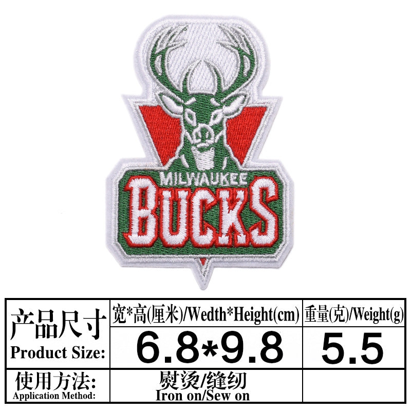 Wholesale team logo embroidered cloth stickers  DIY patches OLY Exclusive