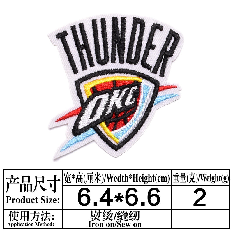 Wholesale team logo embroidered cloth stickers  DIY patches OLY Exclusive