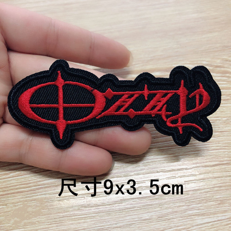 Wholesale 10pcs Large size digital cloth badge shoes and hats decorative DIY