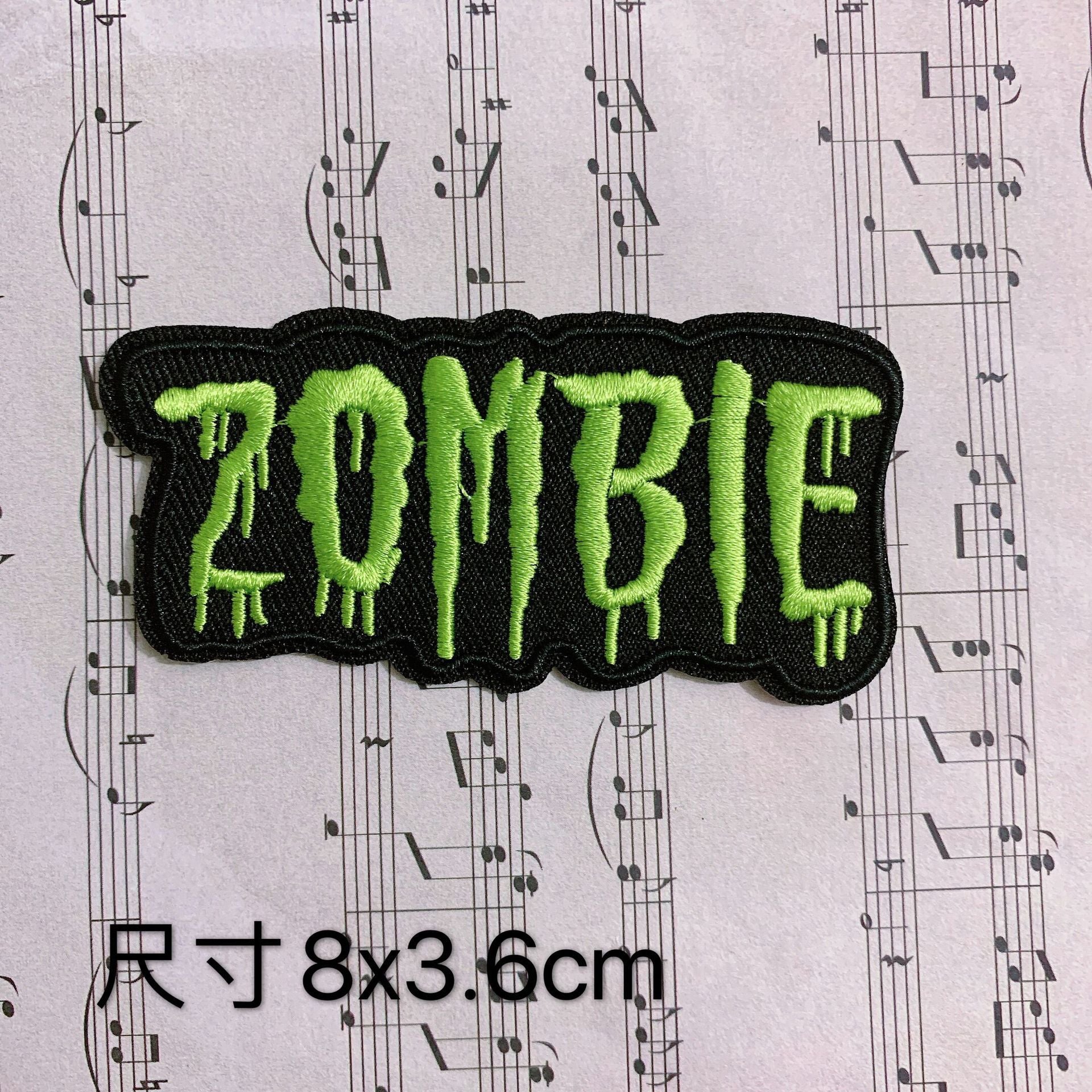 Wholesale 10pcs Colorful Clothes Patch Punk Badge Badge Badge Cloth Stickers DIY Stickers