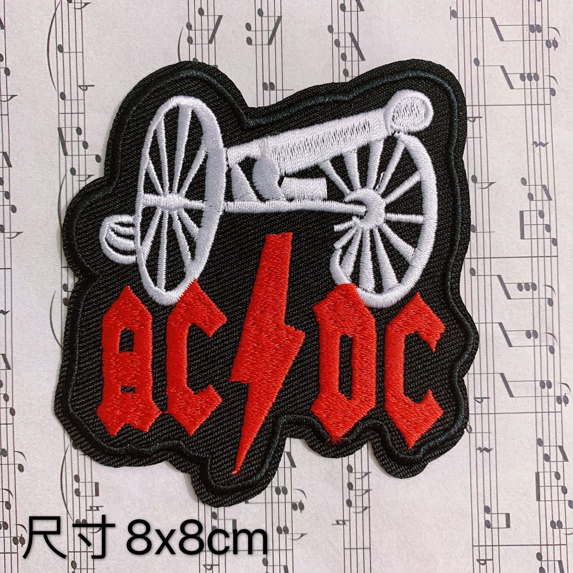 Wholesale 10pcs Colorful Clothes Patch Punk Badge Badge Badge Cloth Stickers DIY Stickers
