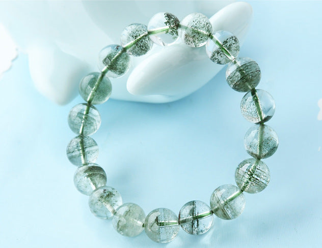 Wholesale Natural green ghost bracelet Buddhist beads crystal bracelet