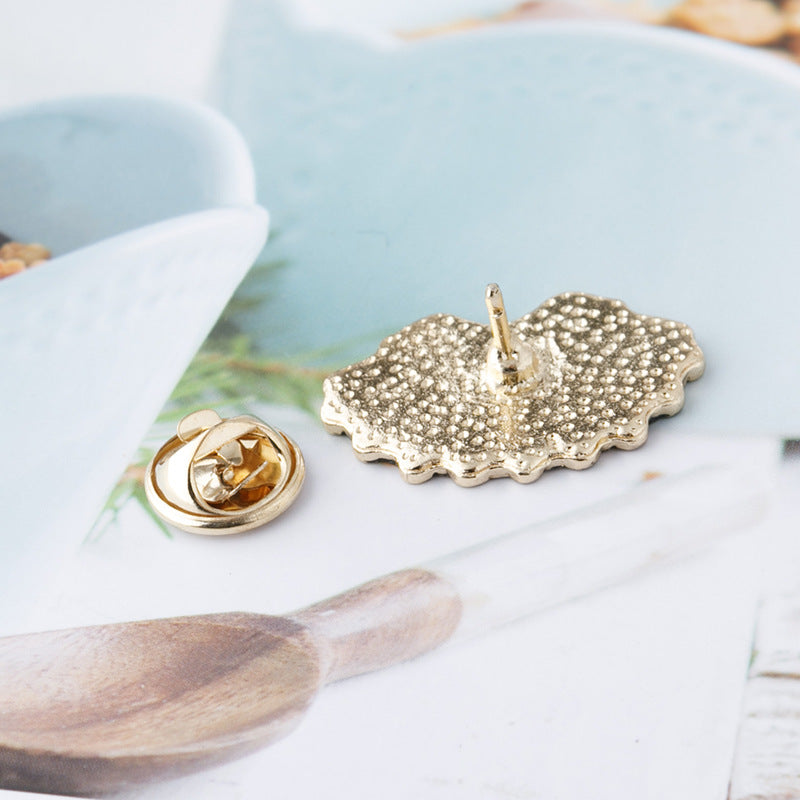 Wholesale Alloy Oil Drop Enamel Brooch
