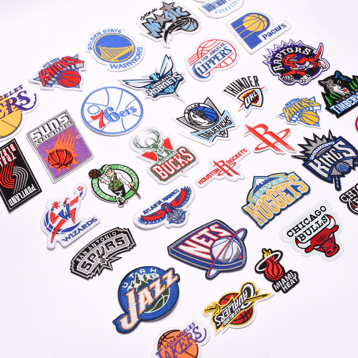 Wholesale team logo embroidered cloth stickers  DIY patches OLY Exclusive