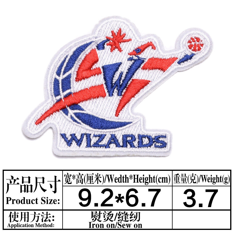 Wholesale team logo embroidered cloth stickers  DIY patches OLY Exclusive