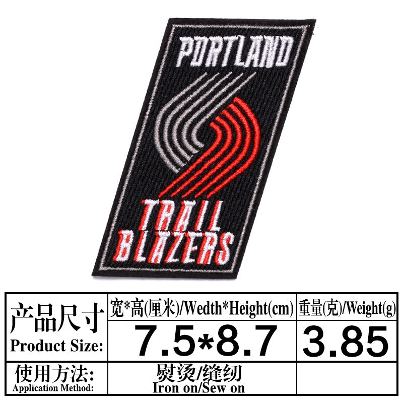 Wholesale team logo embroidered cloth stickers  DIY patches OLY Exclusive