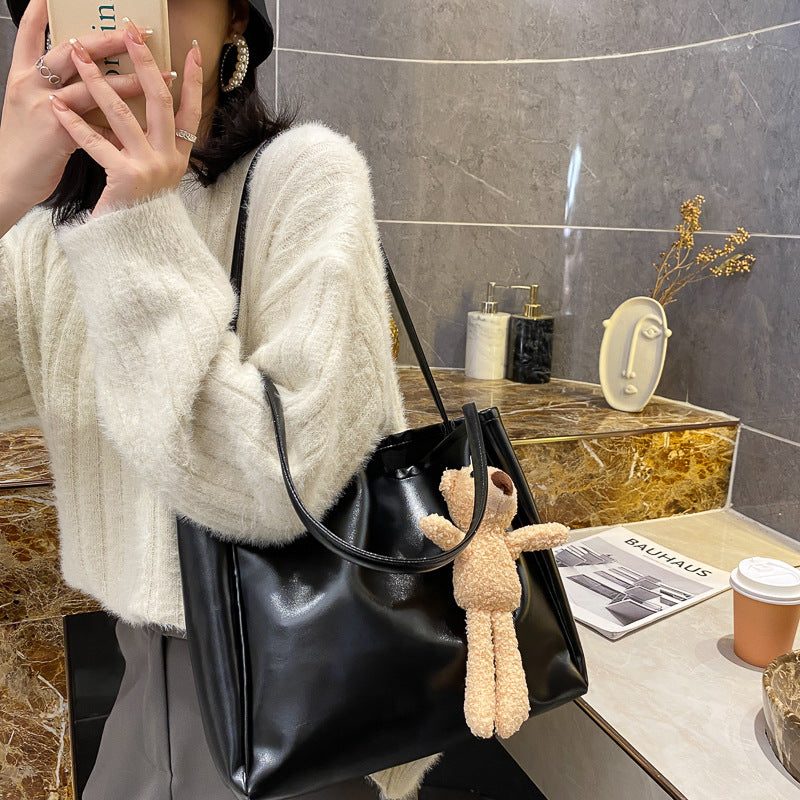 Wholesale Korean Version Trendy Large Capacity Minimalist Shoulder Bags