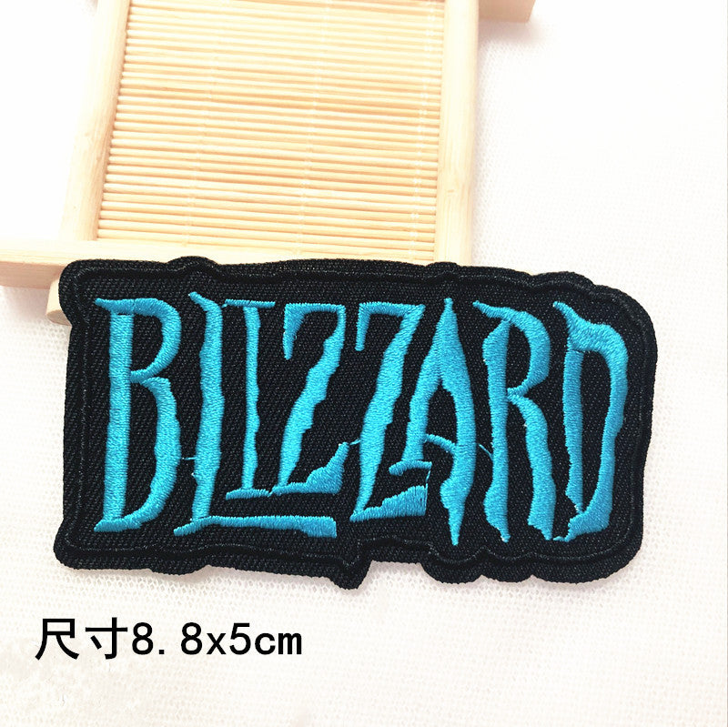 Wholesale 10pcs Large size digital cloth badge shoes and hats decorative DIY