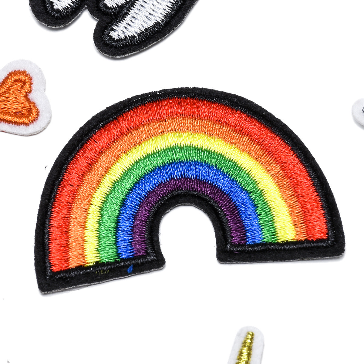 Wholesale Cute Small Fish Lightning Cloth Applique Patches For Kids Clothing Party DIY Sew On Craft Accessory