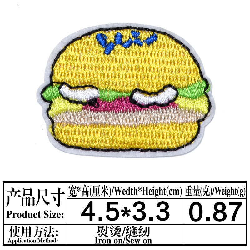 Wholesale Cute Small Fish Lightning Cloth Applique Patches For Kids Clothing Party DIY Sew On Craft Accessory