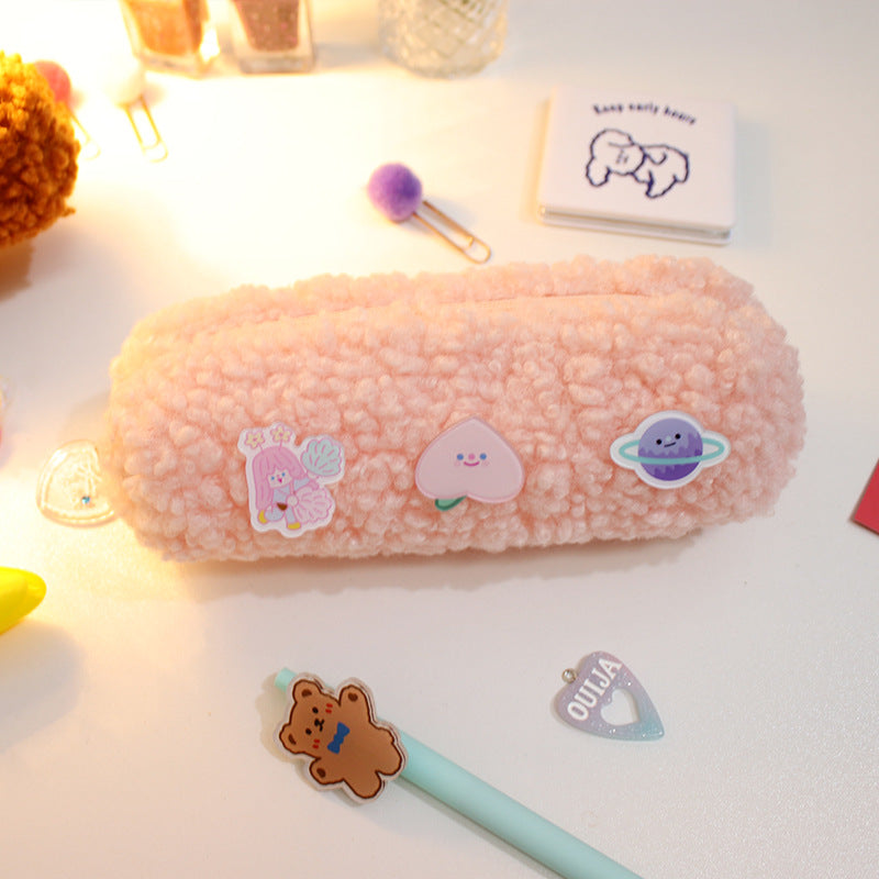 Wholesale Lamb Plush Pen Bags
