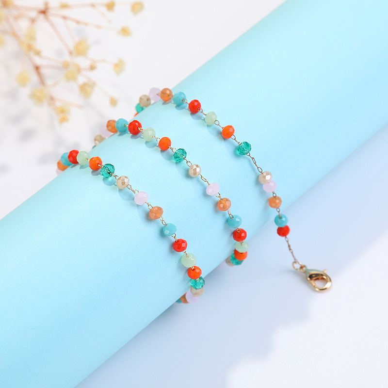 Cadena de gafas perlas al por mayor