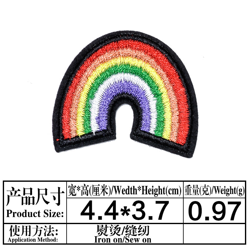 Wholesale Cute Small Fish Lightning Cloth Applique Patches For Kids Clothing Party DIY Sew On Craft Accessory