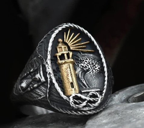 Wholesale Ocean Lighthouse Series Rings