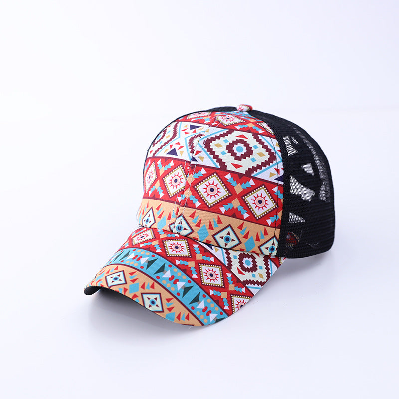 Wholesale Black and Red Checkered Cotton Baseball Caps