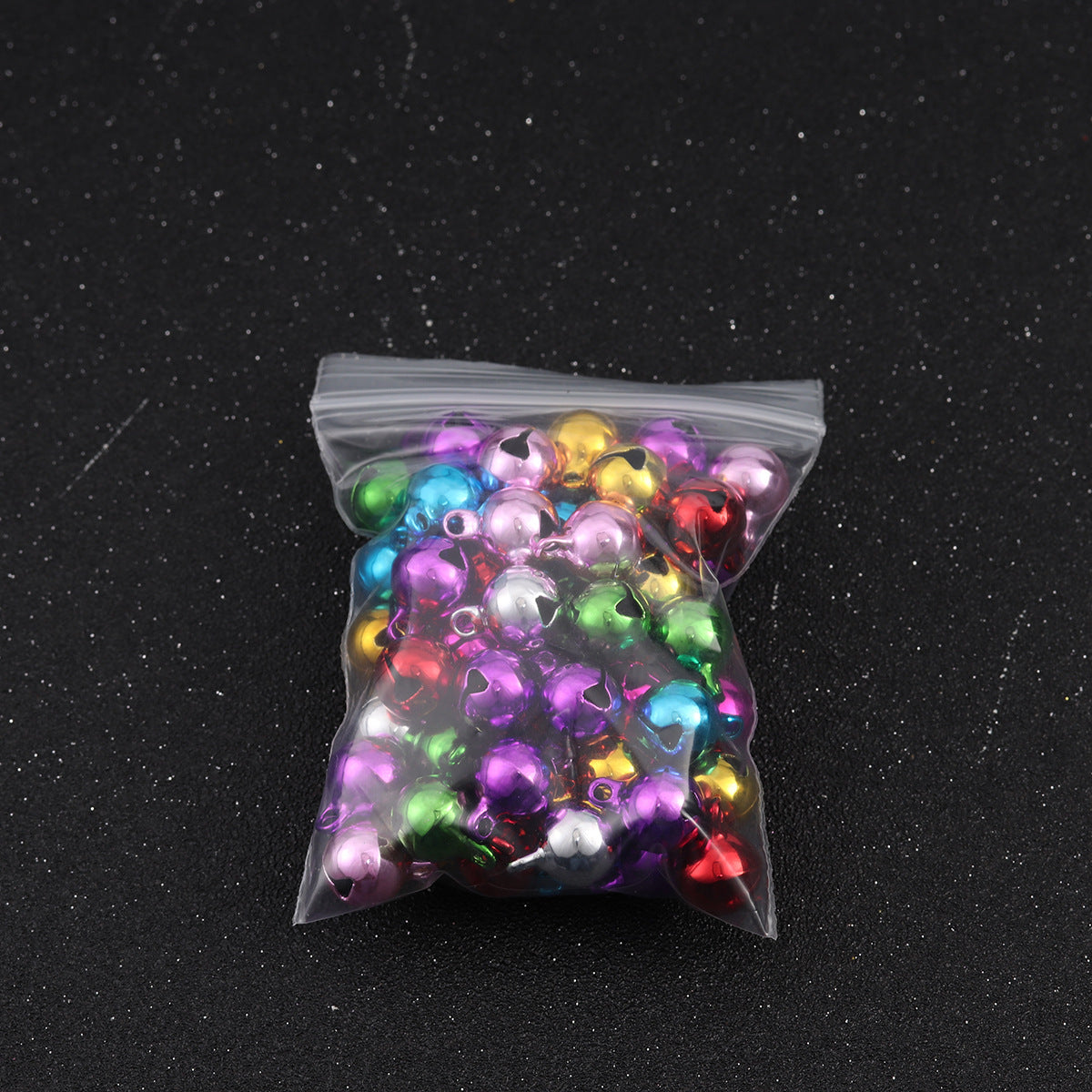 Wholesale 20pcs/pack14mm Christmas Decoration Colorful Bells Beads