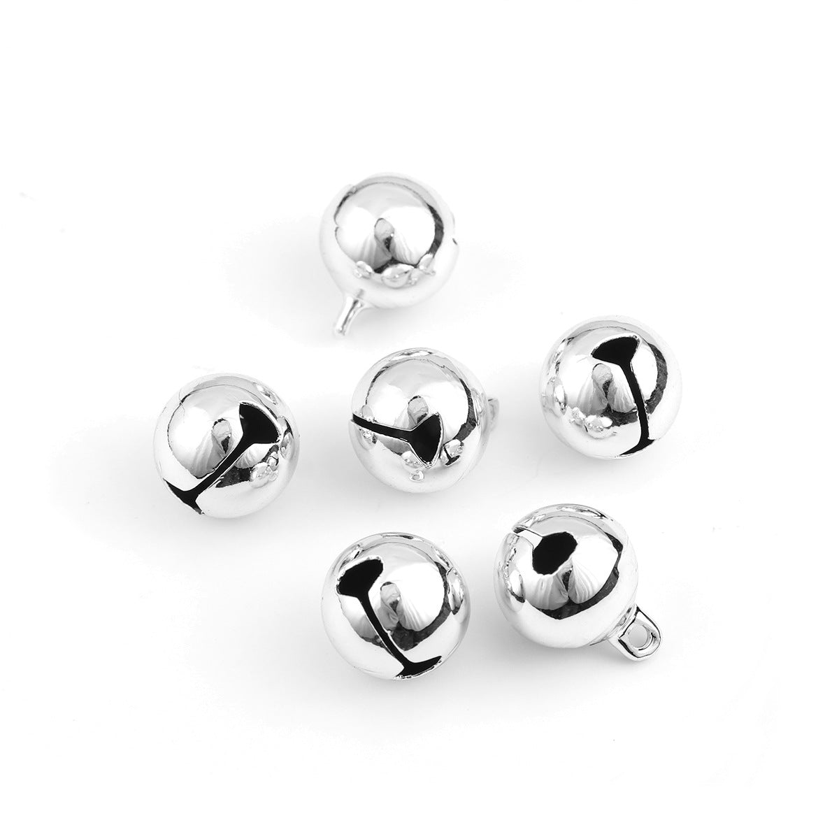 Wholesale 20pcs/pack14mm Christmas Decoration Colorful Bells Beads