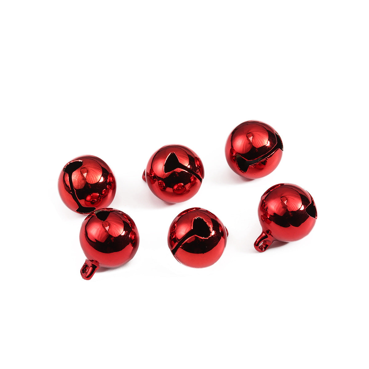 Wholesale 20pcs/pack14mm Christmas Decoration Colorful Bells Beads