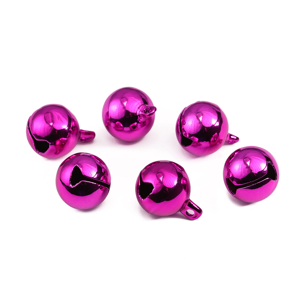 Wholesale 20pcs/pack14mm Christmas Decoration Colorful Bells Beads