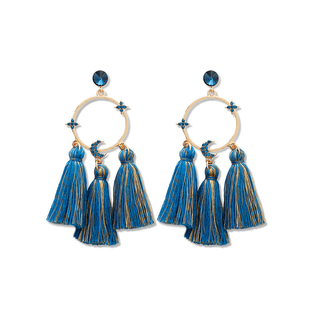 Wholesale Ethnic Tassels, Bohemian Hand-made Temperament Studs