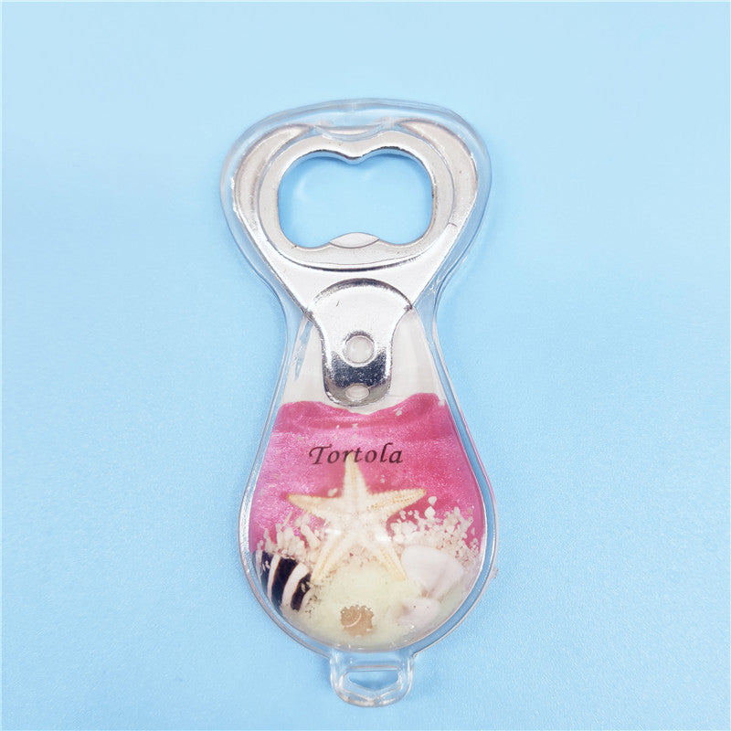 Wholesale 6pcs Red Wine Multifunctional Resin Glue Bottle Opener