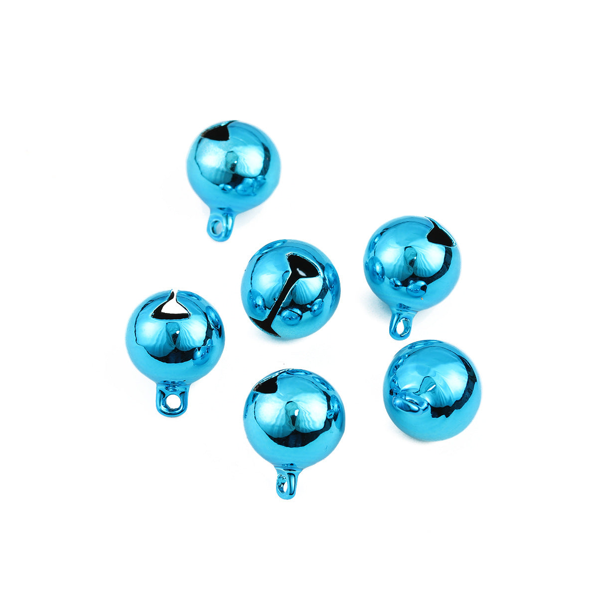 Wholesale 20pcs/pack14mm Christmas Decoration Colorful Bells Beads