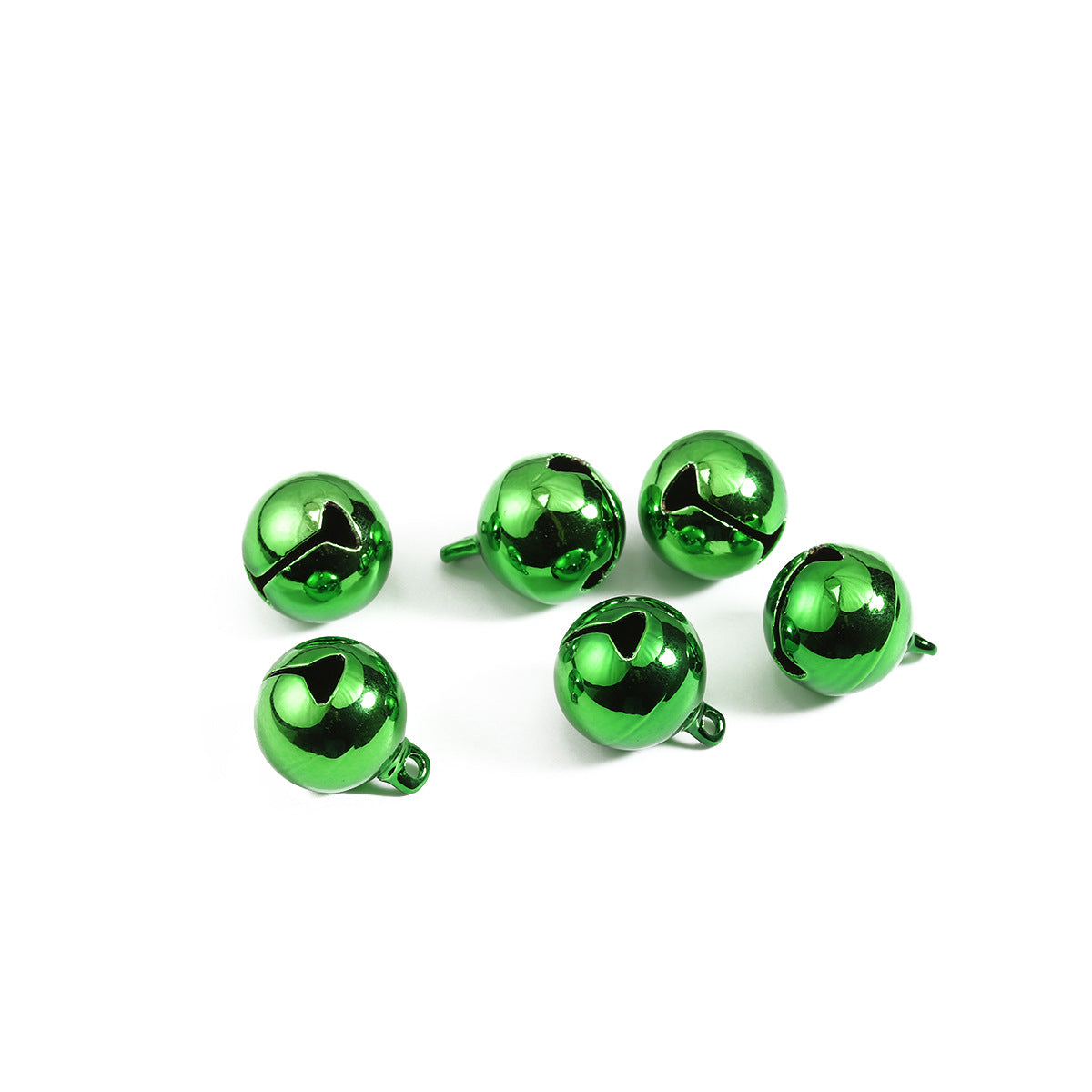 Wholesale 20pcs/pack14mm Christmas Decoration Colorful Bells Beads