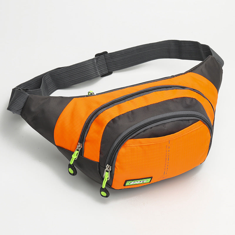 Wholesale Outdoor mountaineering multifunctional men's and women's running waist bag leisure travel waterproof crossbody chest bag