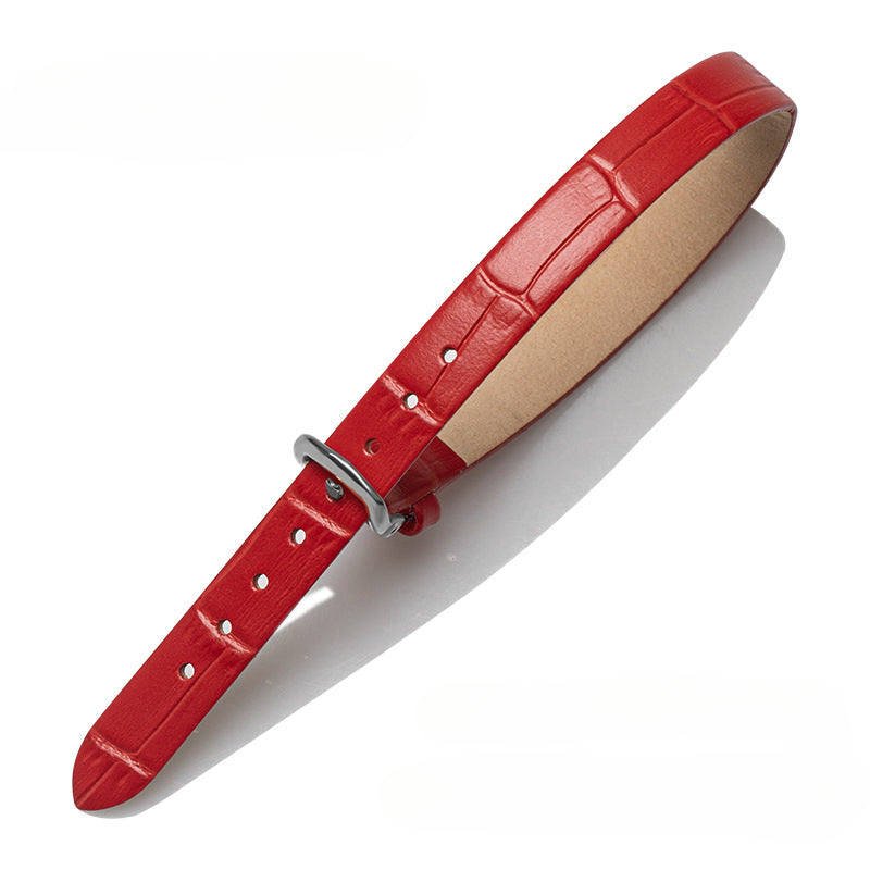 Wholesale Crocodile Patterned Bamboo Knot Patterned Cowhide Bracelets