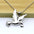 Wholesale Small Pigeon Jewelry Accessories Pendant Alloy Keychain Pendant