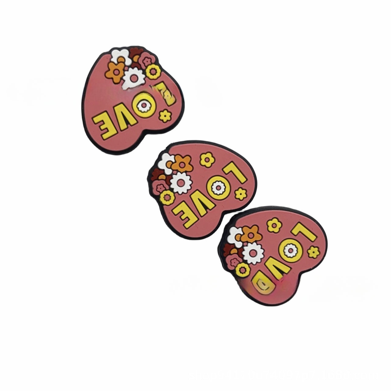 Wholesale 10PCS Anti-War Series Love and Peace DIY Silicone Beads