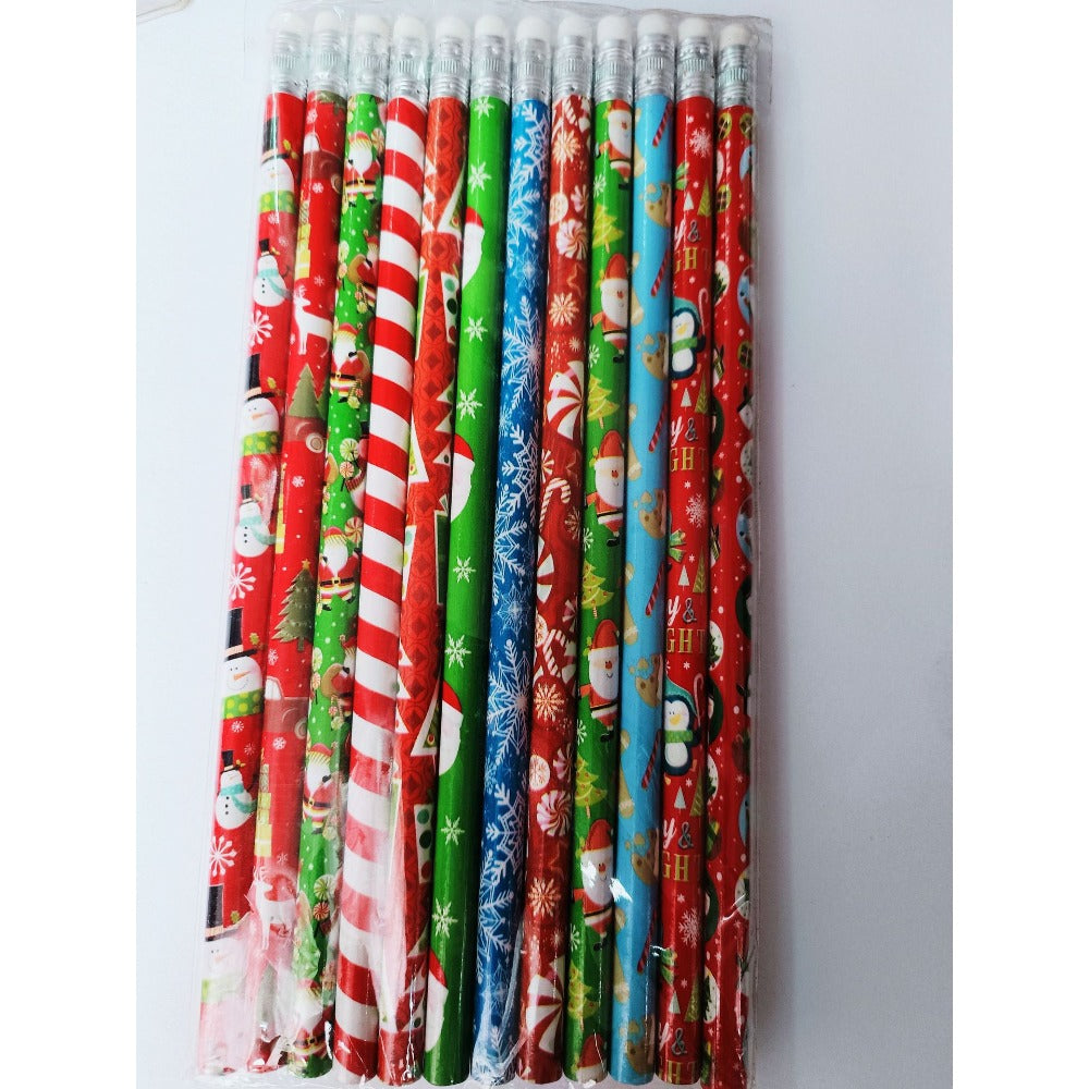 Wholesale 300pcs Christmas Cartoon Wooden Pencils