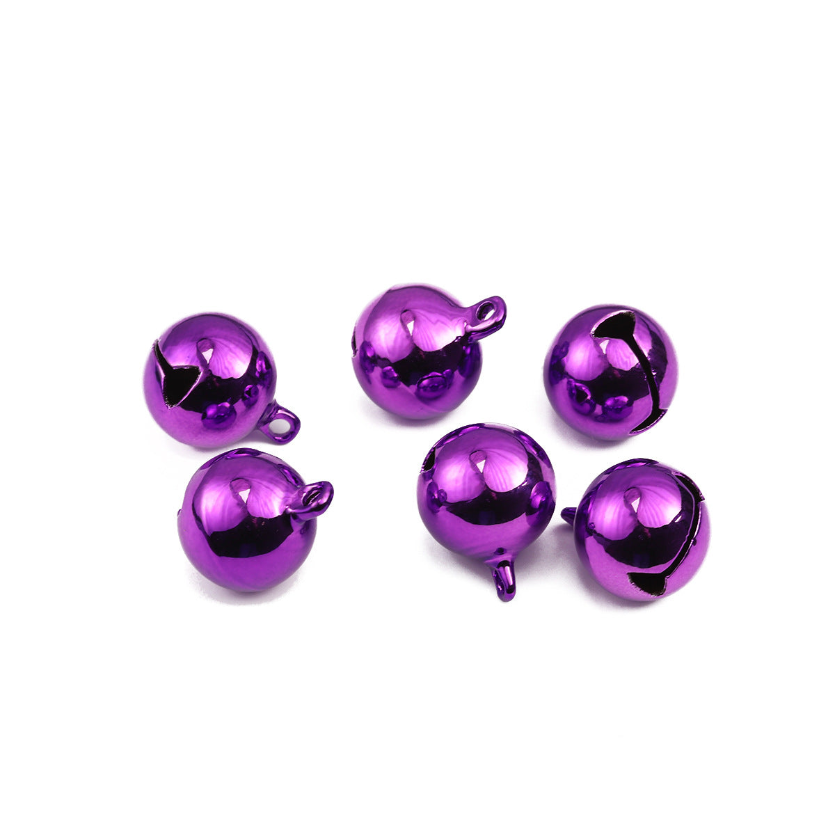 Wholesale 20pcs/pack14mm Christmas Decoration Colorful Bells Beads