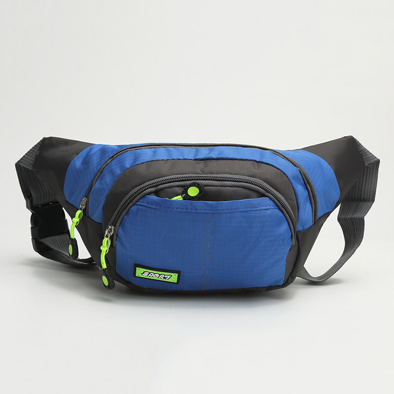 Wholesale Outdoor mountaineering multifunctional men's and women's running waist bag leisure travel waterproof crossbody chest bag