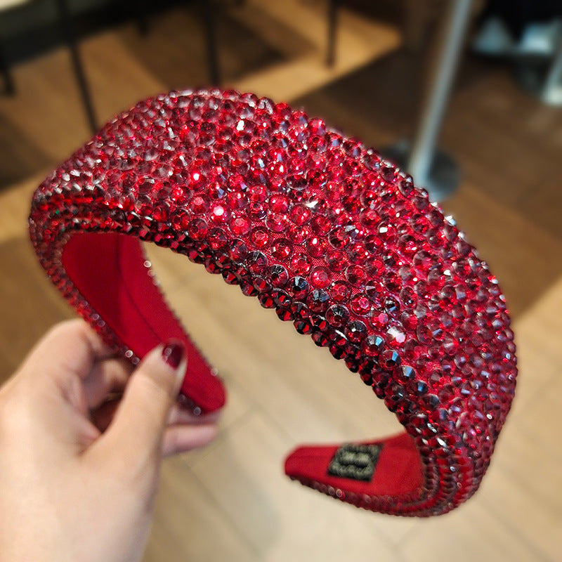 Wholesale Wide-brimmed Sponge Perm Headband