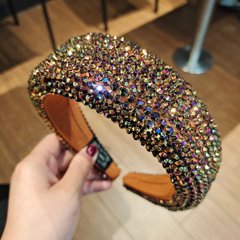 Wholesale Wide-brimmed Sponge Perm Headband