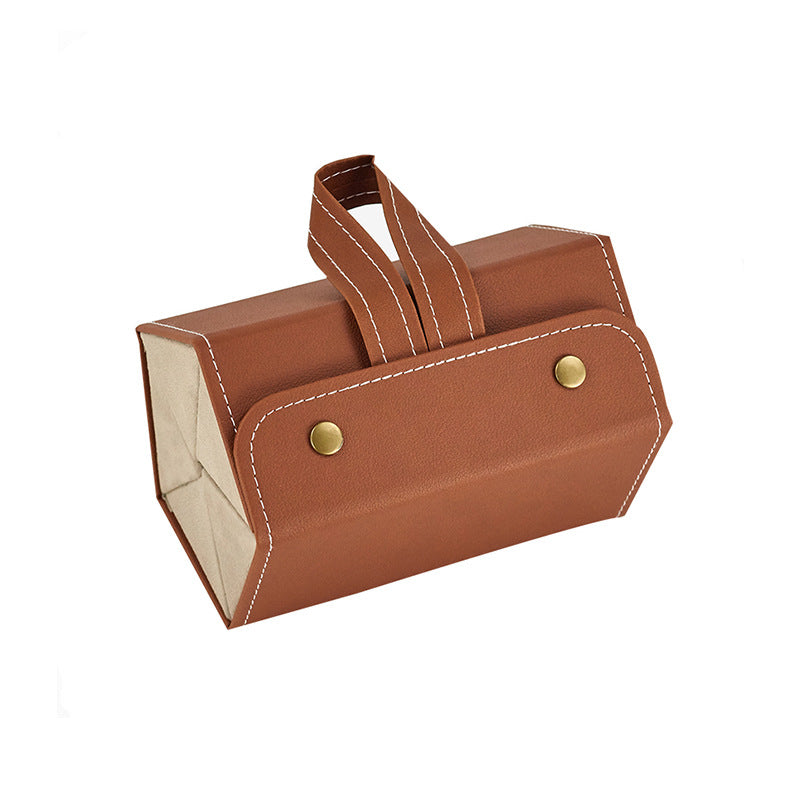 Wholesale Leather Multifunctional Jewelry Glasses Storage Box
