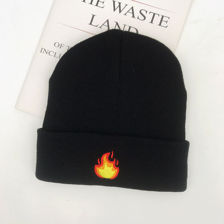 Wholesale Cartoon Alien Embroidered Knitted Hats, Warm Polyester Wool Hats