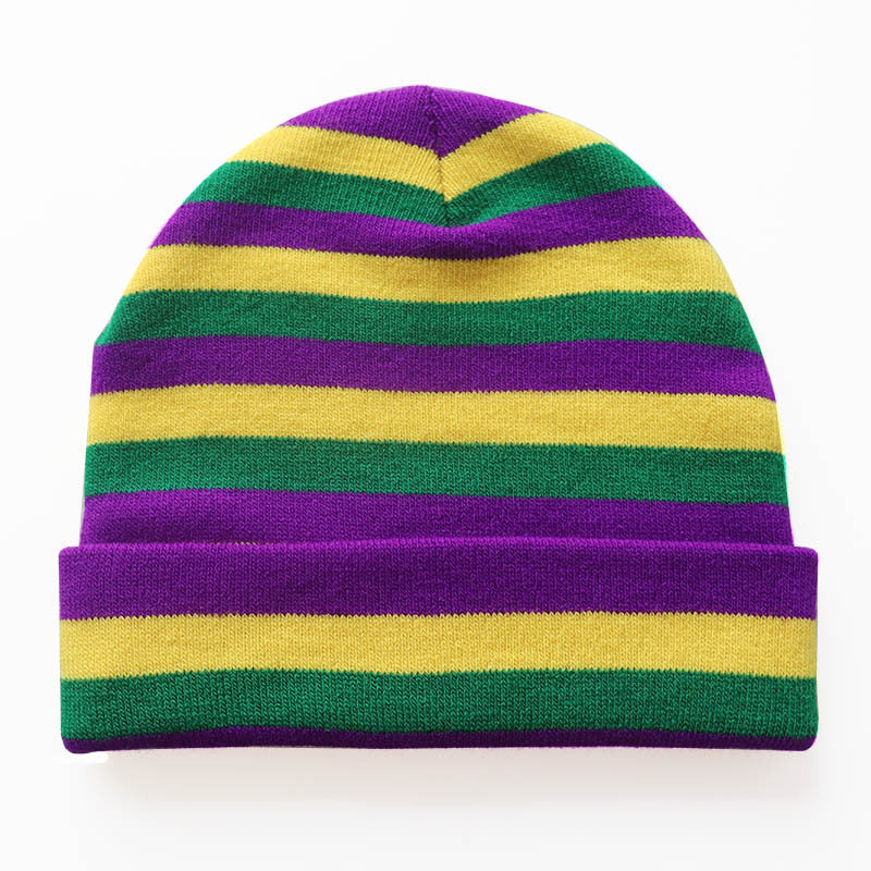 Wholesale Autumn and Winter English Style Jacquard Knitted Hat Super Stretch Wool Hat Beanie