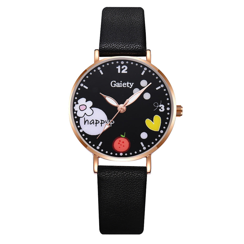 Wholesale Children's Pu Strap Bracelet Watch