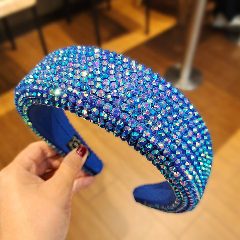 Wholesale Wide-brimmed Sponge Perm Headband