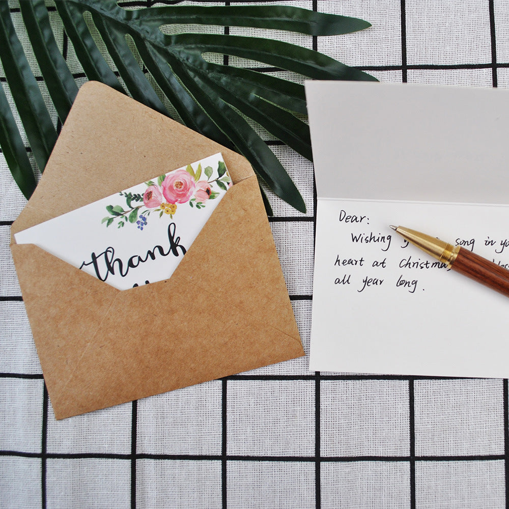 Tarjetas de agradecimiento al por mayor papel