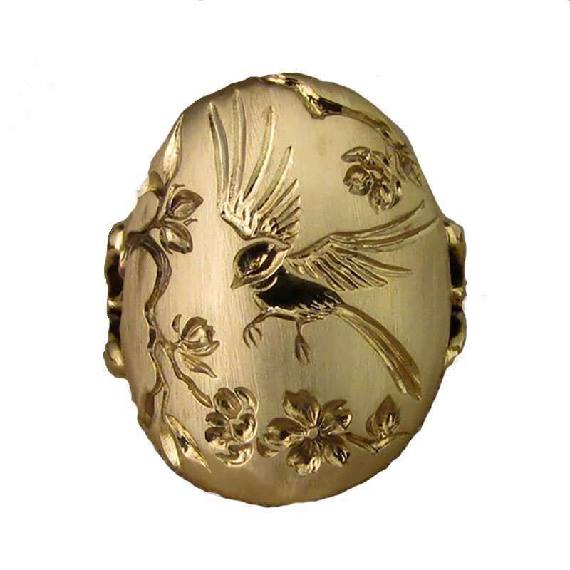 Wholesale Bird Flower Metal Rings